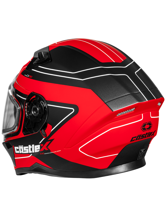 Castle-X CX390 Atlas Electric Snowmobile Helmet (4 colors)