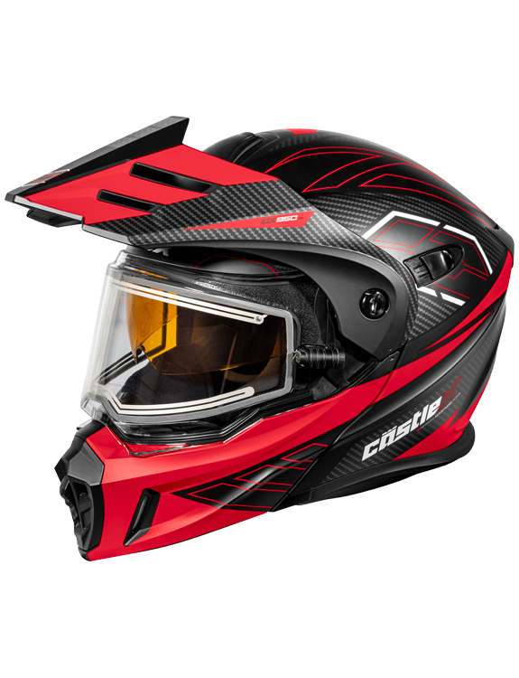 Castle-X CX950 V2 Fierce Modular Electric Snowmobile Helmet