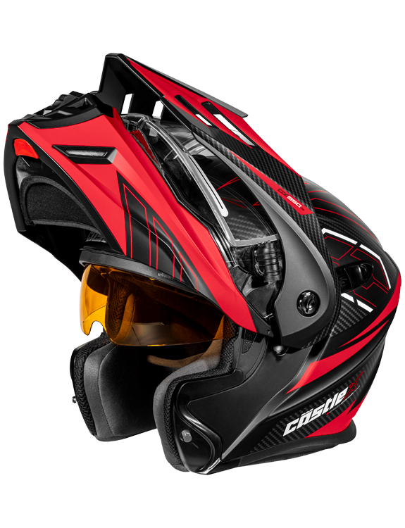 Castle-X CX950 V2 Fierce Modular Snowmobile Helmet Castle-X CX950 V2 Fierce Modular Snowmobile Helmet