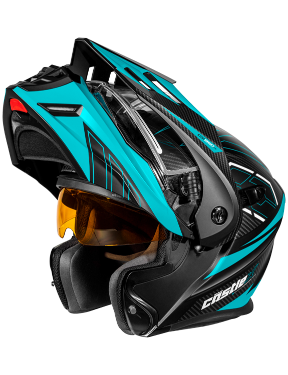 Castle-X CX950 V2 Fierce Modular Snowmobile Helmet Castle-X CX950 V2 Fierce Modular Snowmobile Helmet