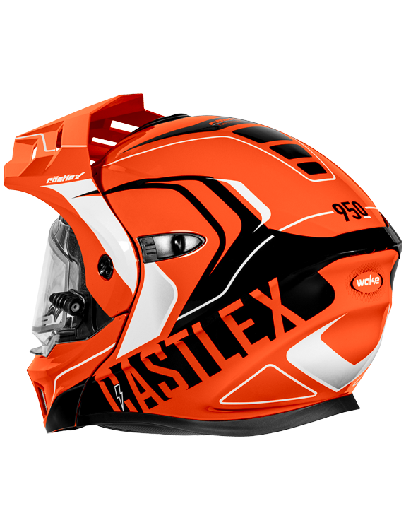 Castle-X CX950 V2 Wake Modular Electric Snowmobile Helmet