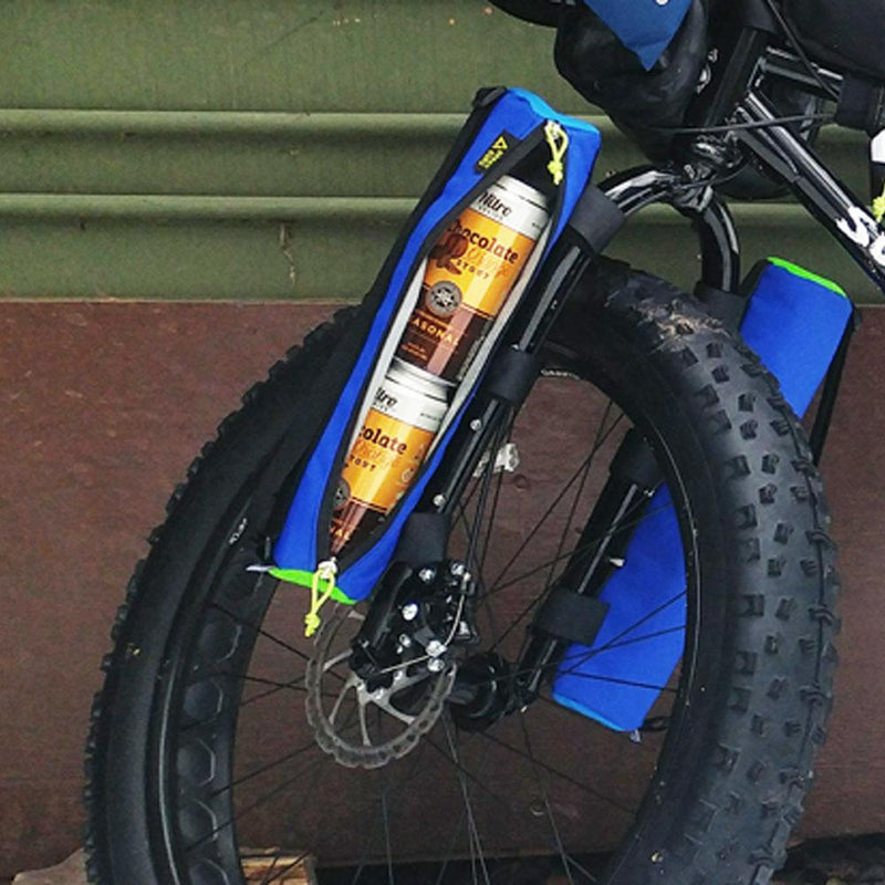 Green Guru Tubular Insulated Upcycled Materials Bicycle Can Sleeve