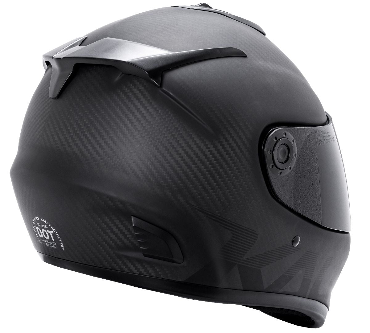 Kali Protectives Catalyst Carbon Full Face Motorcycle Helmet (XS – XL)