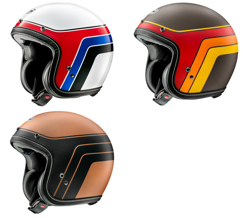 Arai Classic-V Groovy Full Face Motorcycle Helmet (XS -2XL)