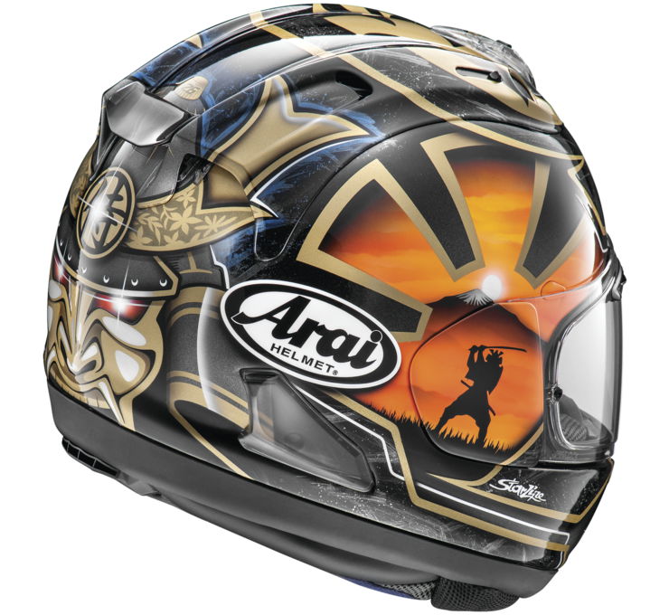 Arai Corsair-X Dani Samurai Full Face Motorcycle Helmet (XS - 2XL)