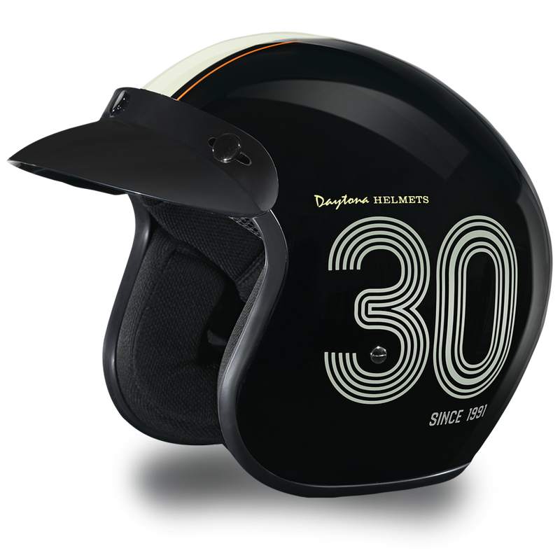Daytona Cruiser 30th Open Face Motorcycle Helmet (XS - 2XL)