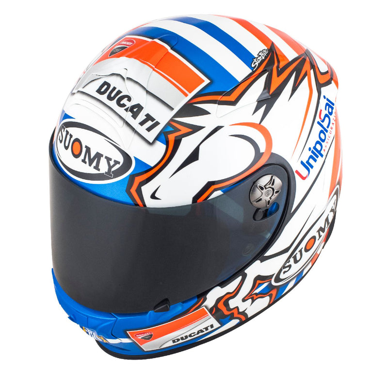 Suomy SR-Sport Dovizioso GP Replica Ducati Full Face Motorcycle Helmet (XS - 2XL)