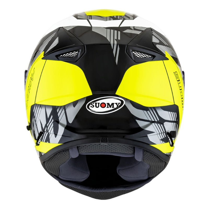 Suomy Stellar Corner Yellow Full Face Motorcycle Helmet (XS - 2XL)