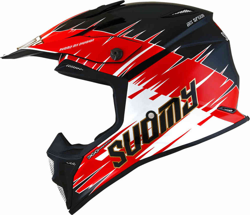 Suomy MX Speed Warp Red Helmet size X-Small