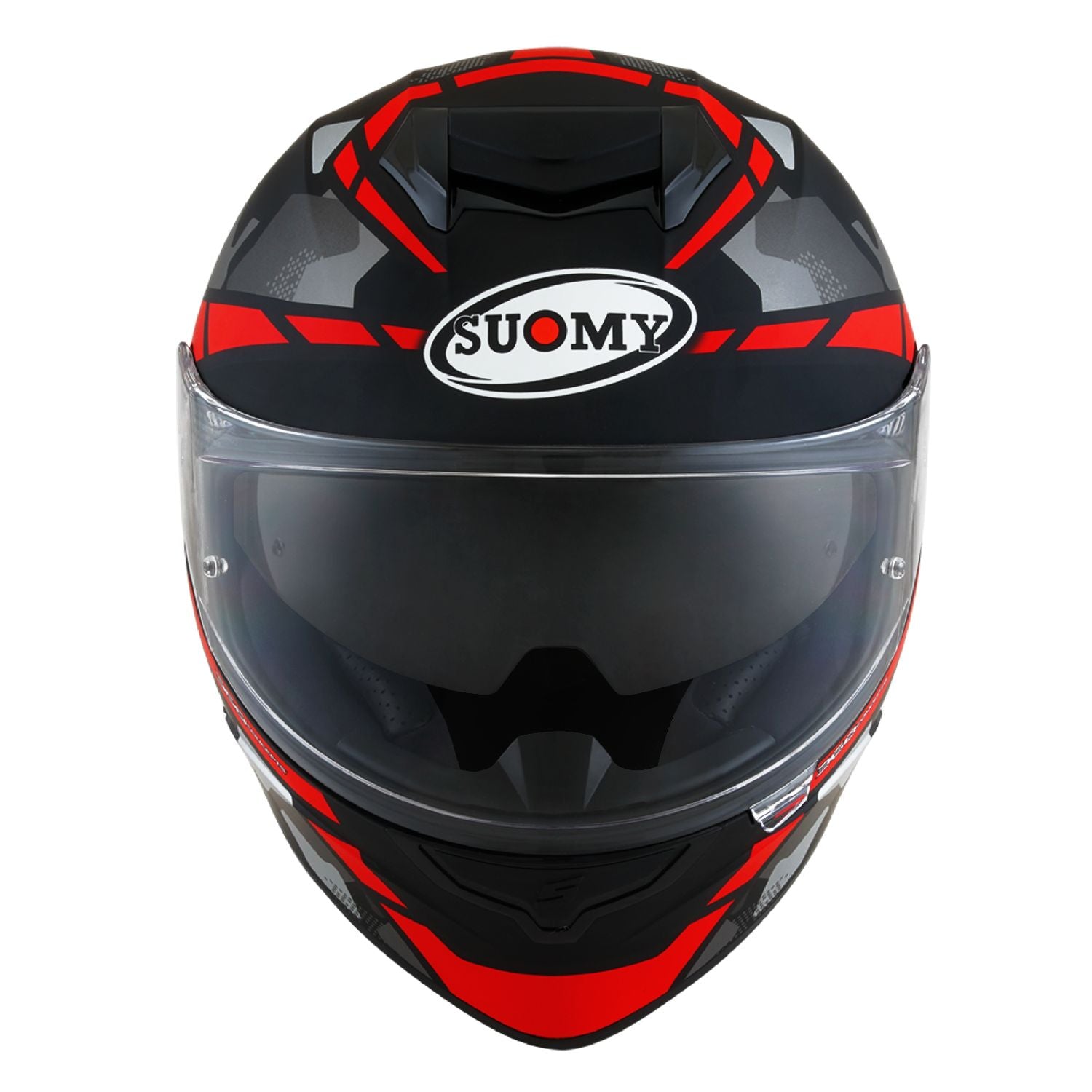 Suomy Stellar Race Squad Matt Red Full Face Motorcycle Helmet (XS - 2XL)