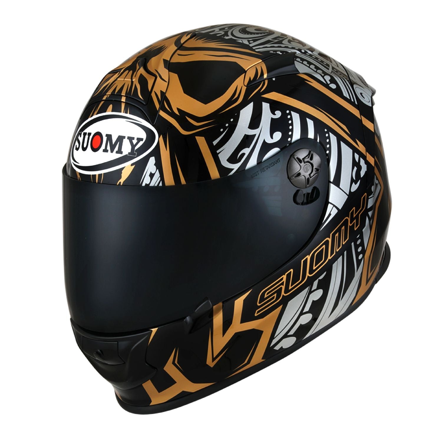 crossbones motorcycle helmet Suomy SR-Sport Crossbones Full Face Motorcycle Helmet (XS