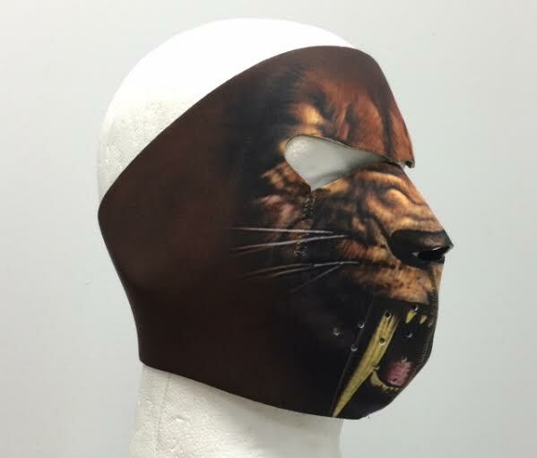 Saber Tooth Diego Protective Neoprene Full Face Ski Mask