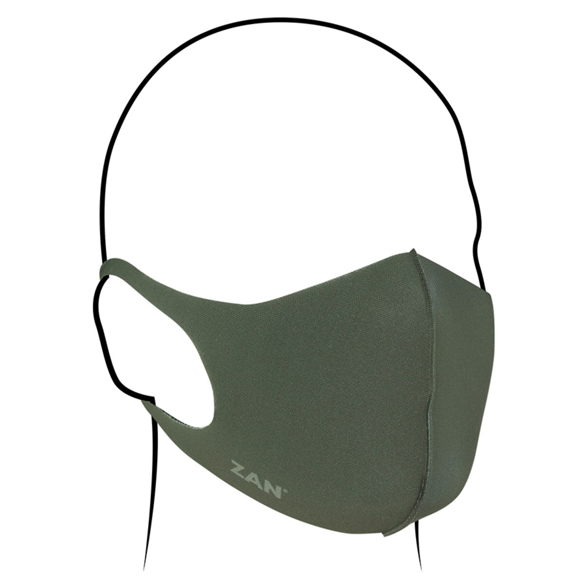 ZANheadgear Lightweight Neoprene Face Mask (2 Pack)