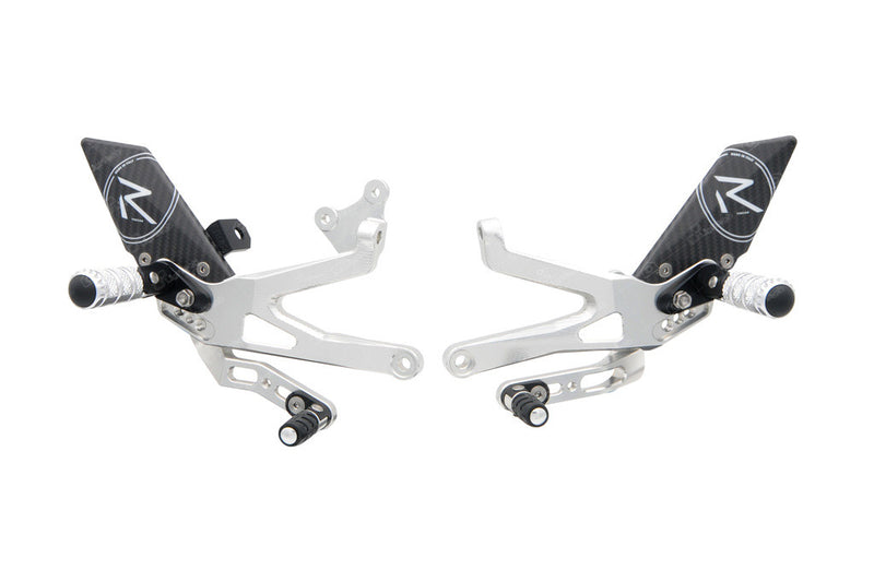 Lightech Ducati Panagale V4 S Silver R Version Standard And Reverse Shift Rearsets