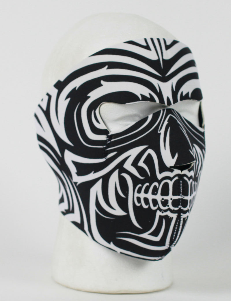 Tribal Moko Protective Neoprene Full Face Ski Mask