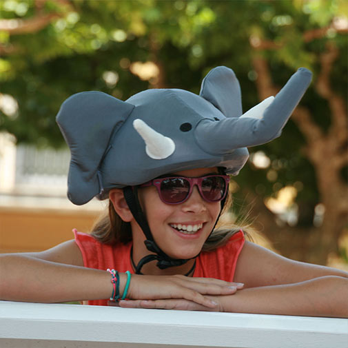 Coolcasc Elephant Helmet Cover