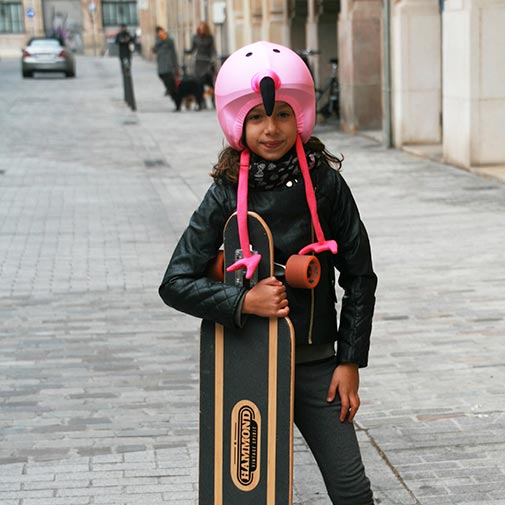 Coolcasc Flamingo Helmet Cover