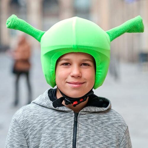 bike helmet cover funny Coolcasc Ogre Cool Animal Bike Bicycle Snowboard Snow Ski Helmet Cover