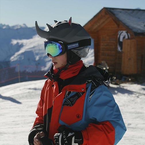 Custom OEM Printed Ski Helmet Cover Couvre Casque Ski - China Fun