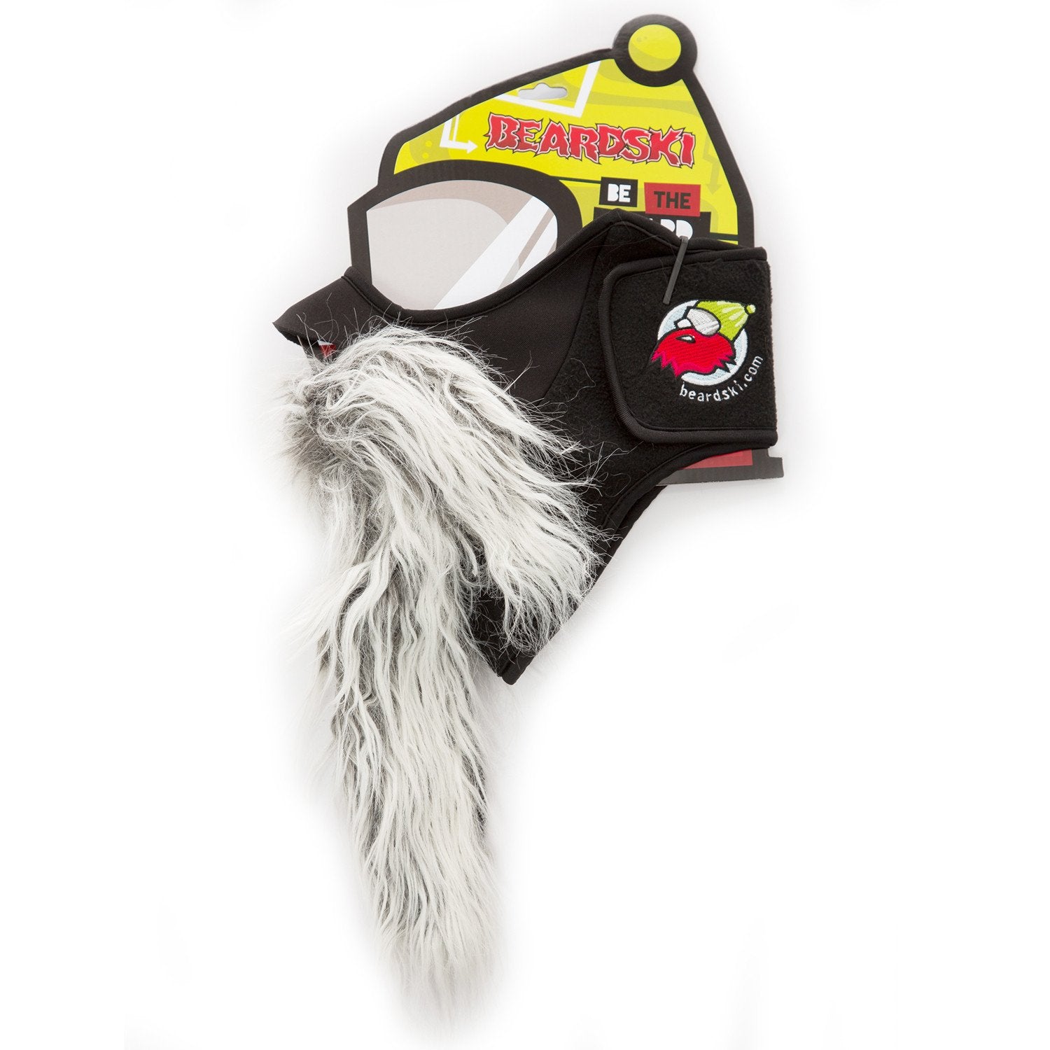 Beardski Lorax Grey Bearded Ski Mask