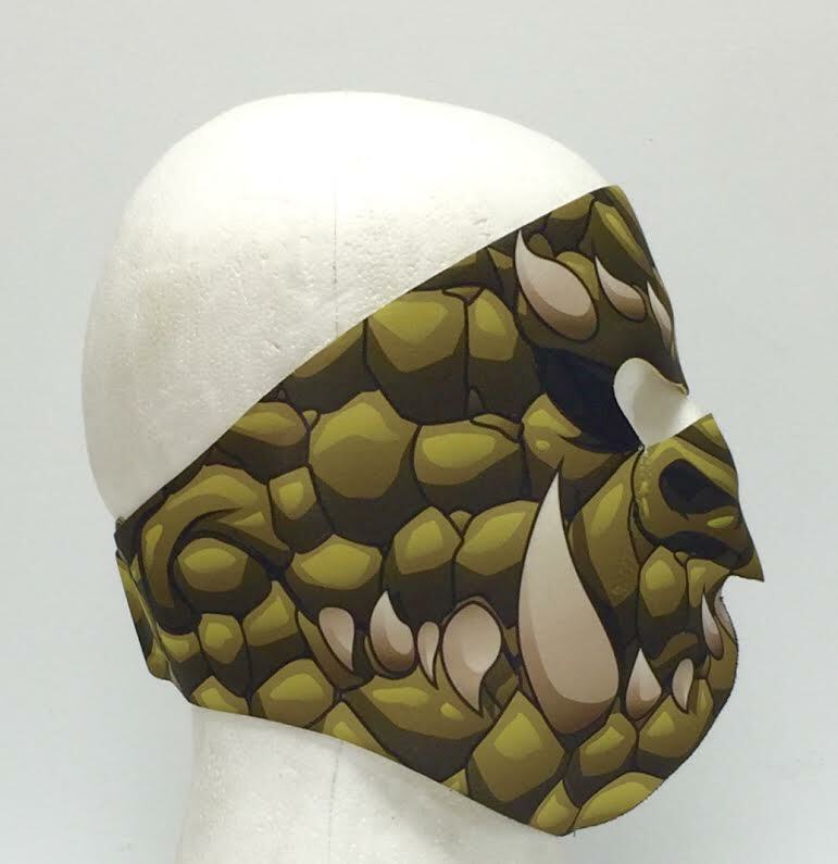 Green Dragon Protective Neoprene Full Face Ski Mask