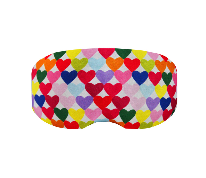 Coolcasc Coolmasc Hearts Colors Goggle Cover