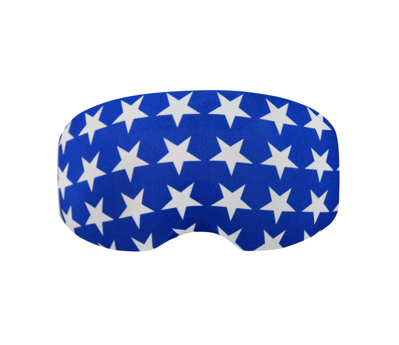 Coolcasc Coolmasc White Stars on Blue USA Goggle Cover