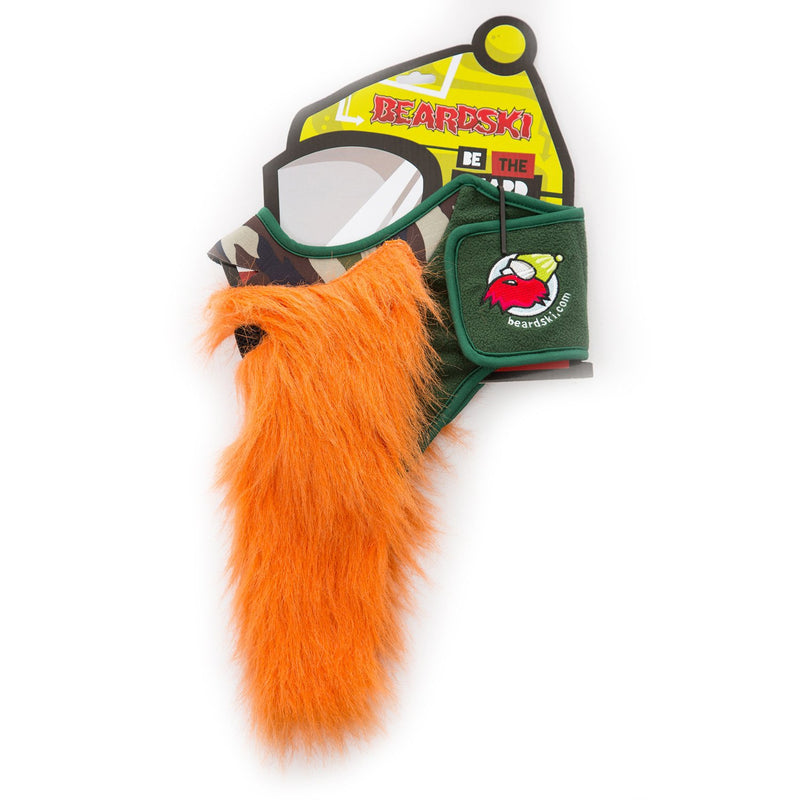 Beardski Hunter Orange Bearded Ski Mask