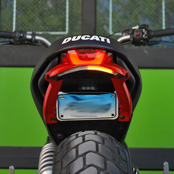 NRC Ducati Scrambler Icon Urban Enduro LED Turn Signal Lights Fender Eliminator