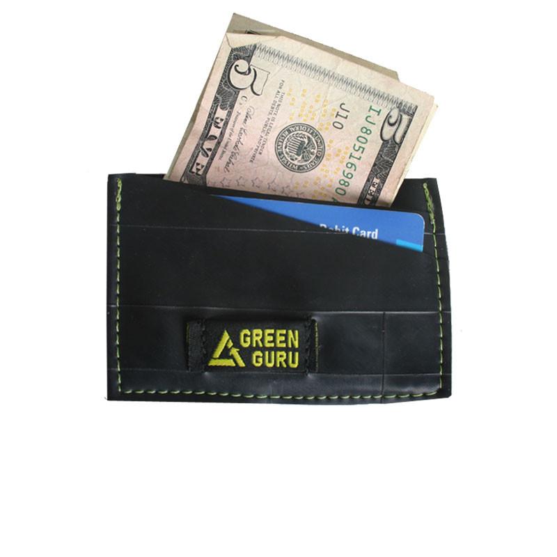 Green Guru Upcycled Materials Bike Inner Tube ID Card Wallet