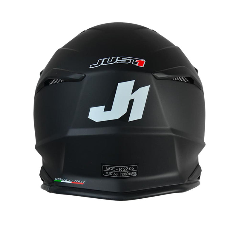 Just1 J39 High Quality Thermoplastic Resin Shell Off-Road MX Helmets / Dot & ECE Certified / J.1.E.R. System Matte / Rockstar / X-Large