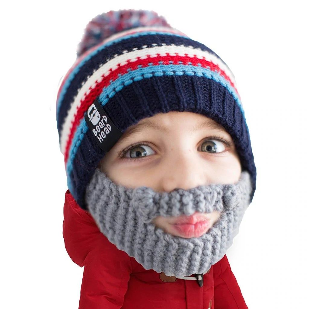 Beard Head Kid Gromm Bearded Face Mask & Hat (3 Colors)