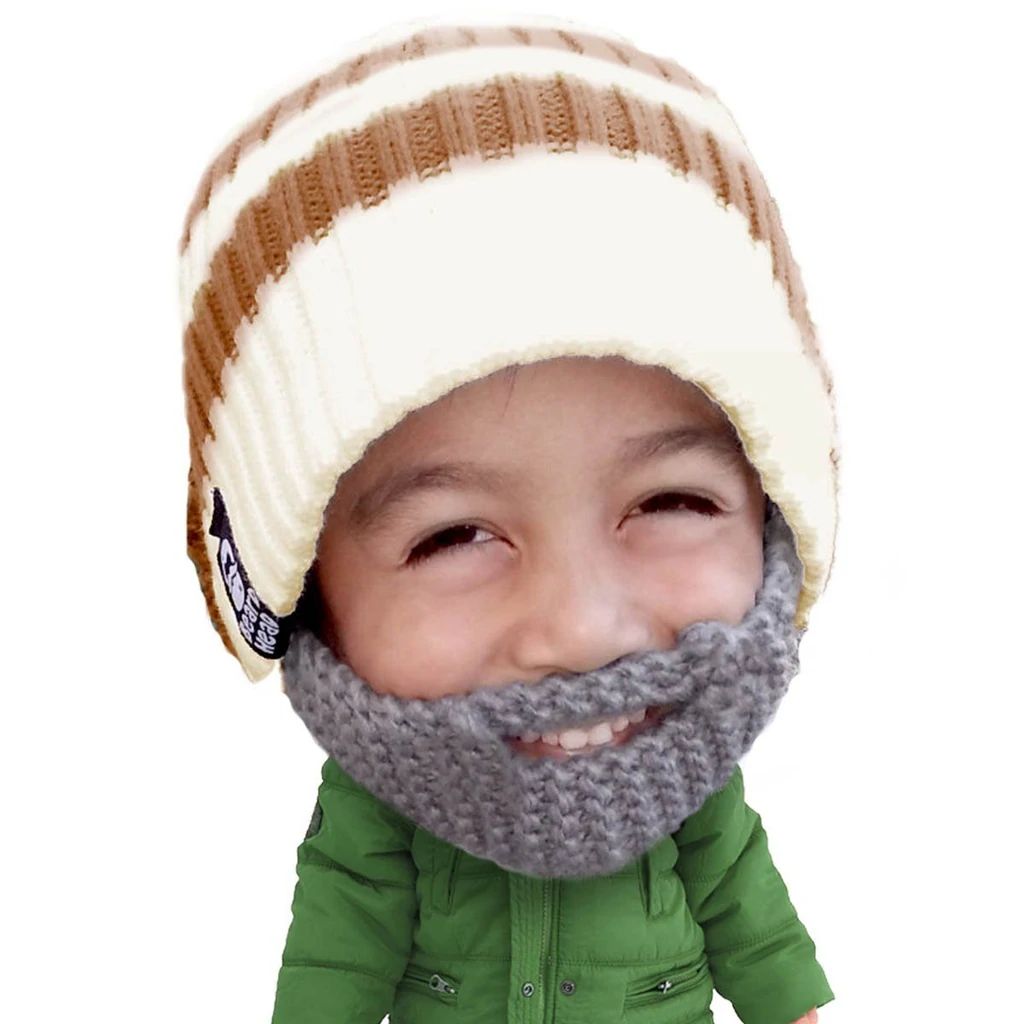 Beard Head Kid Scruggler Bearded Face Mask & Hat (3 Colors)