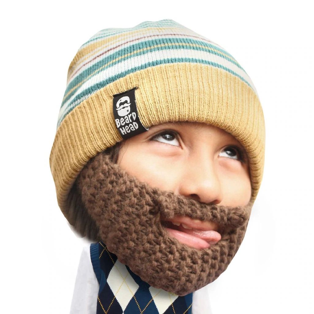 Beard Head Kid Roro Bearded Face Mask & Hat (2 Colors)