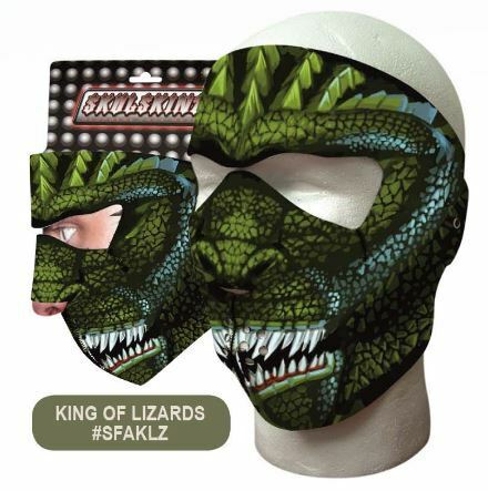 King Of Lizards Protective Neoprene Full Face Ski Mask