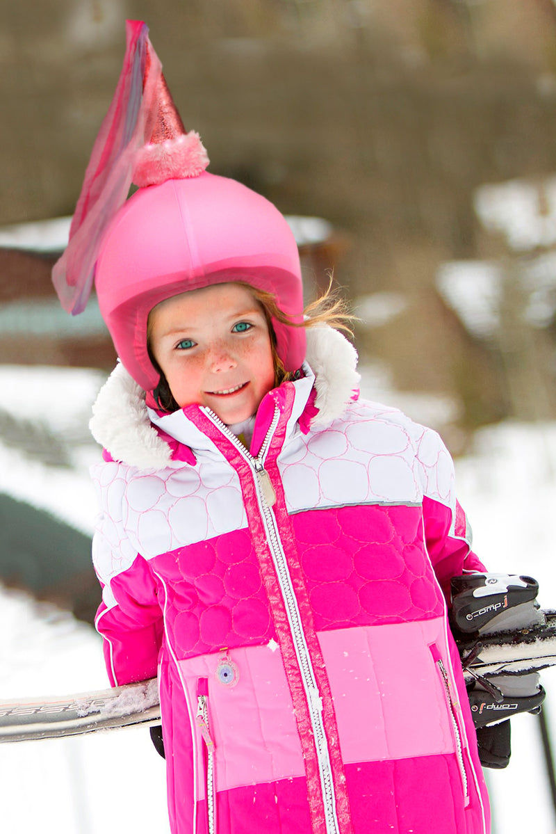 Coolcasc Snow Princess LED Helmet cover