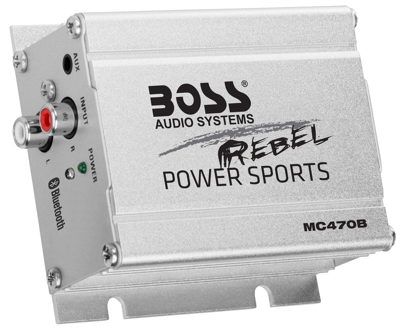 Boss Audio Systems MC470B 1,000-Watt Bluetooth 3" Chrome Speaker Kit