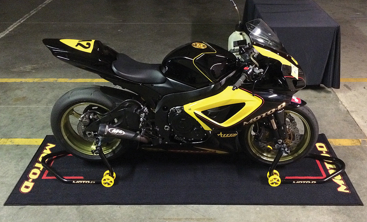 Moto-D Aprilia  Large Motorcycle Garage and Track Floor Mat