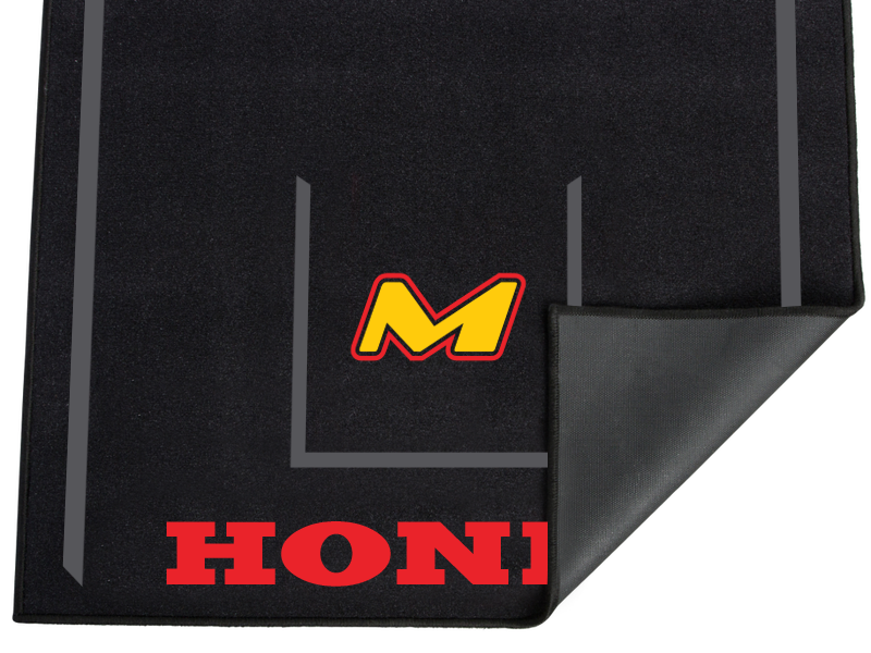 Moto-D Honda Large Motorcycle Garage and Track Floor Mat