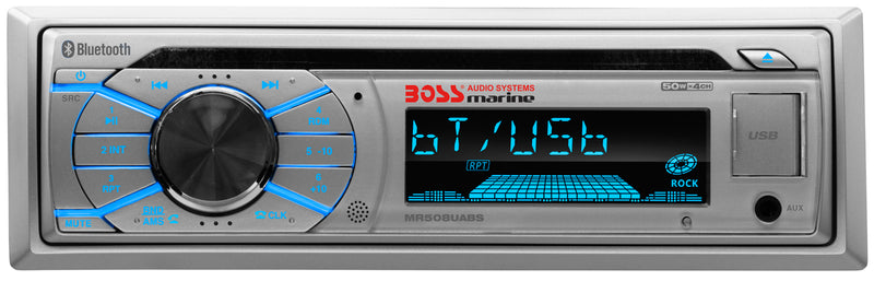 Boss Audio Systems® Single-DIN CD Player 50 WT, Silver