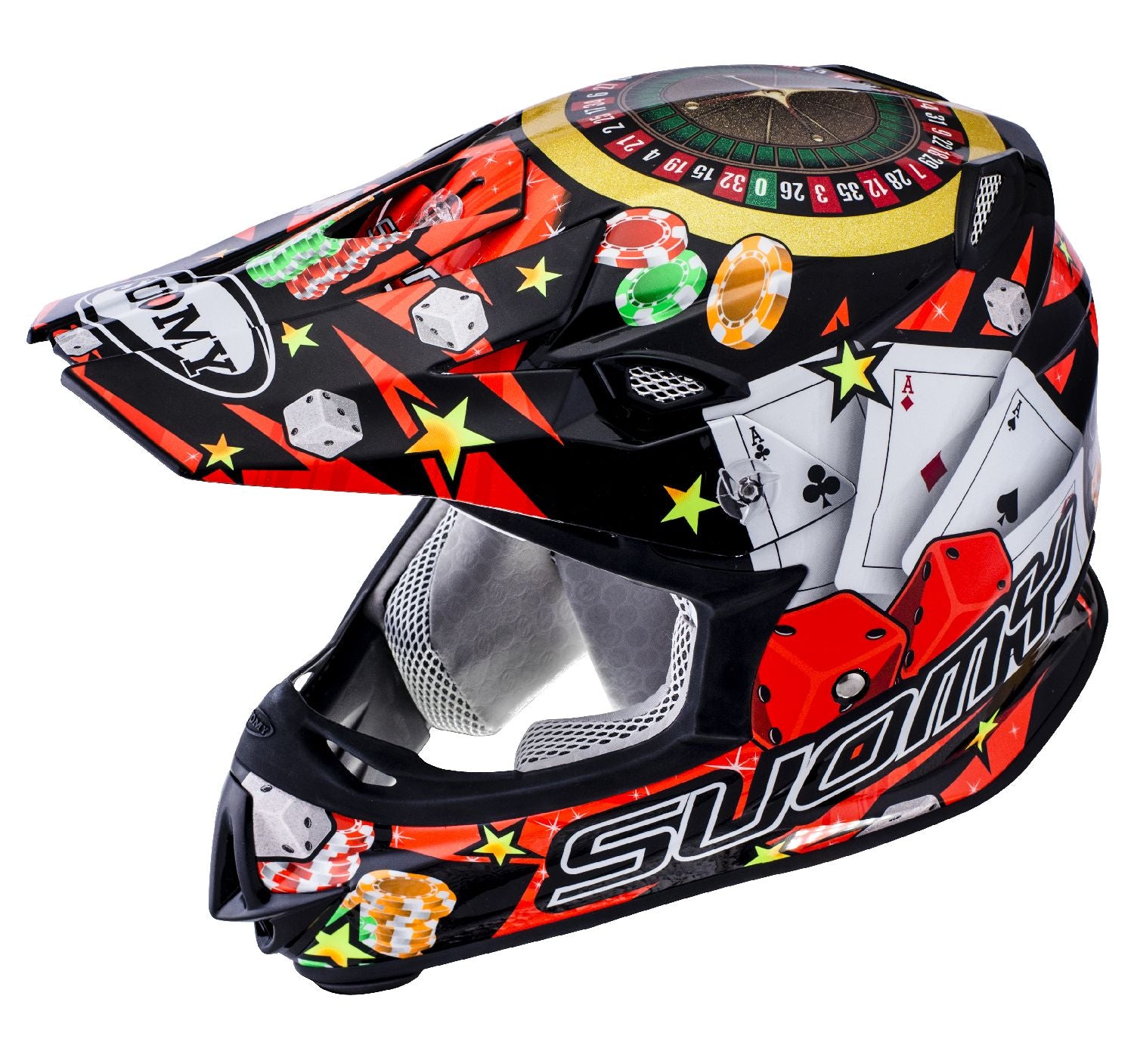 Suomy MX Jump Jackpot Off Road Motorcycle Helmet (XS - 2XL)