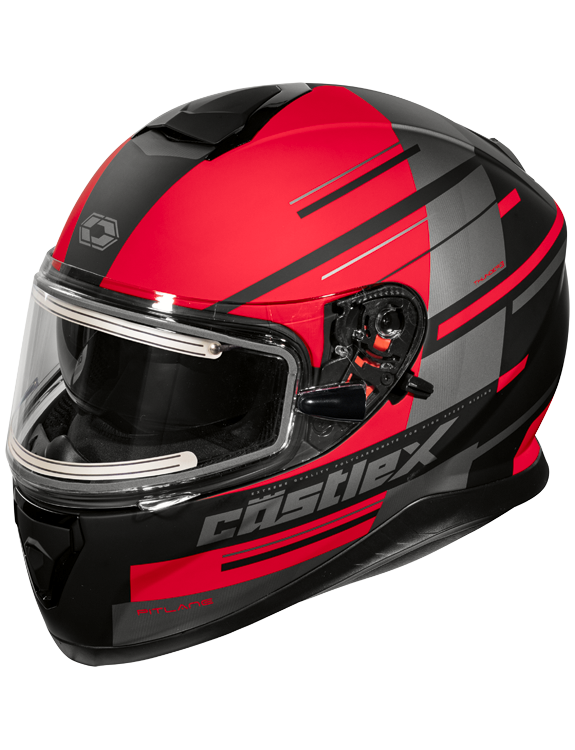 Castle-X Thunder 3 Pitlane Full Face Snowmobile helmet