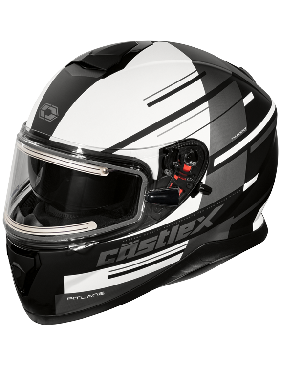Castle-X Thunder 3 Pitlane Full Face Snowmobile helmet