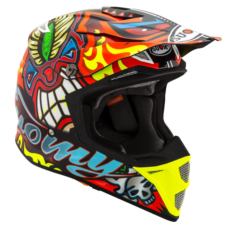 Suomy MX Speed Tribal Off Road Motorcycle Helmet (XS - 2XL)