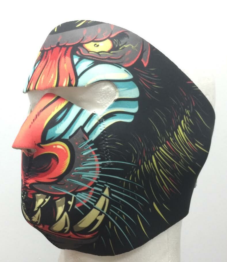 Mandrill Protective Neoprene Full Face Ski Mask