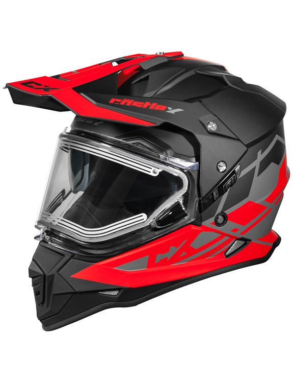 Castle-X CX200 DS Trance Electric Snowmobile Helmet