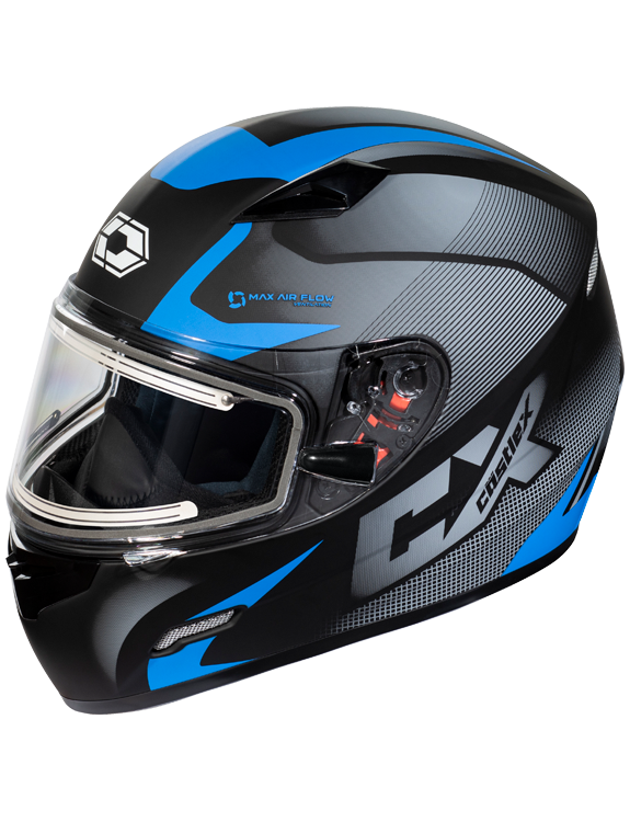 Castle-X Mugello Squad Full Face Electric Snowmobile helmet
