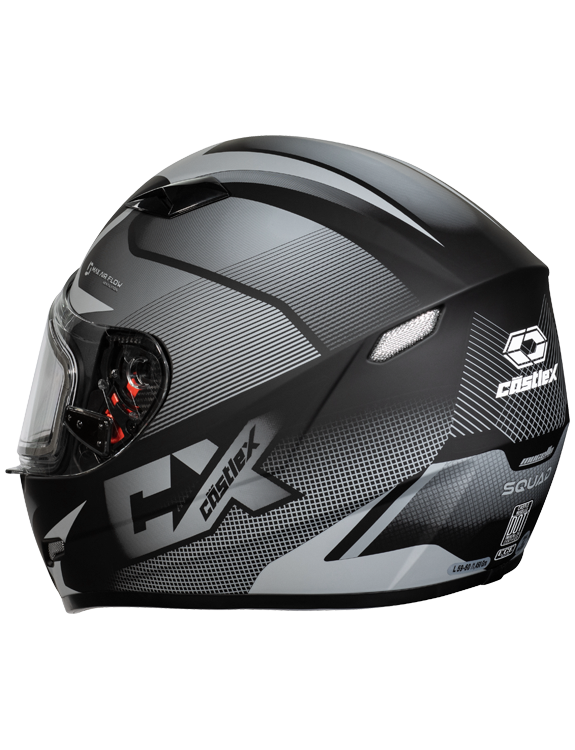 Castle-X Mugello Full Face Modular Off Road Squad Electric Snowmobile helmet