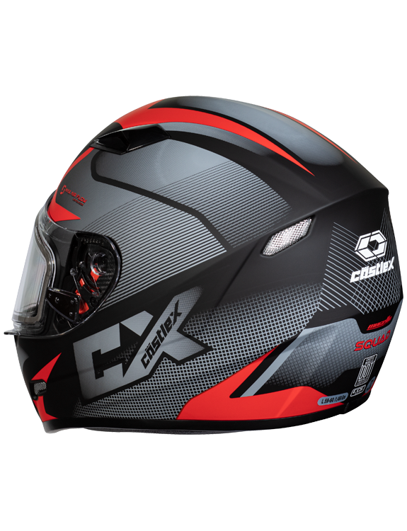 Castle-X Mugello Squad Full Face Electric Snowmobile helmet