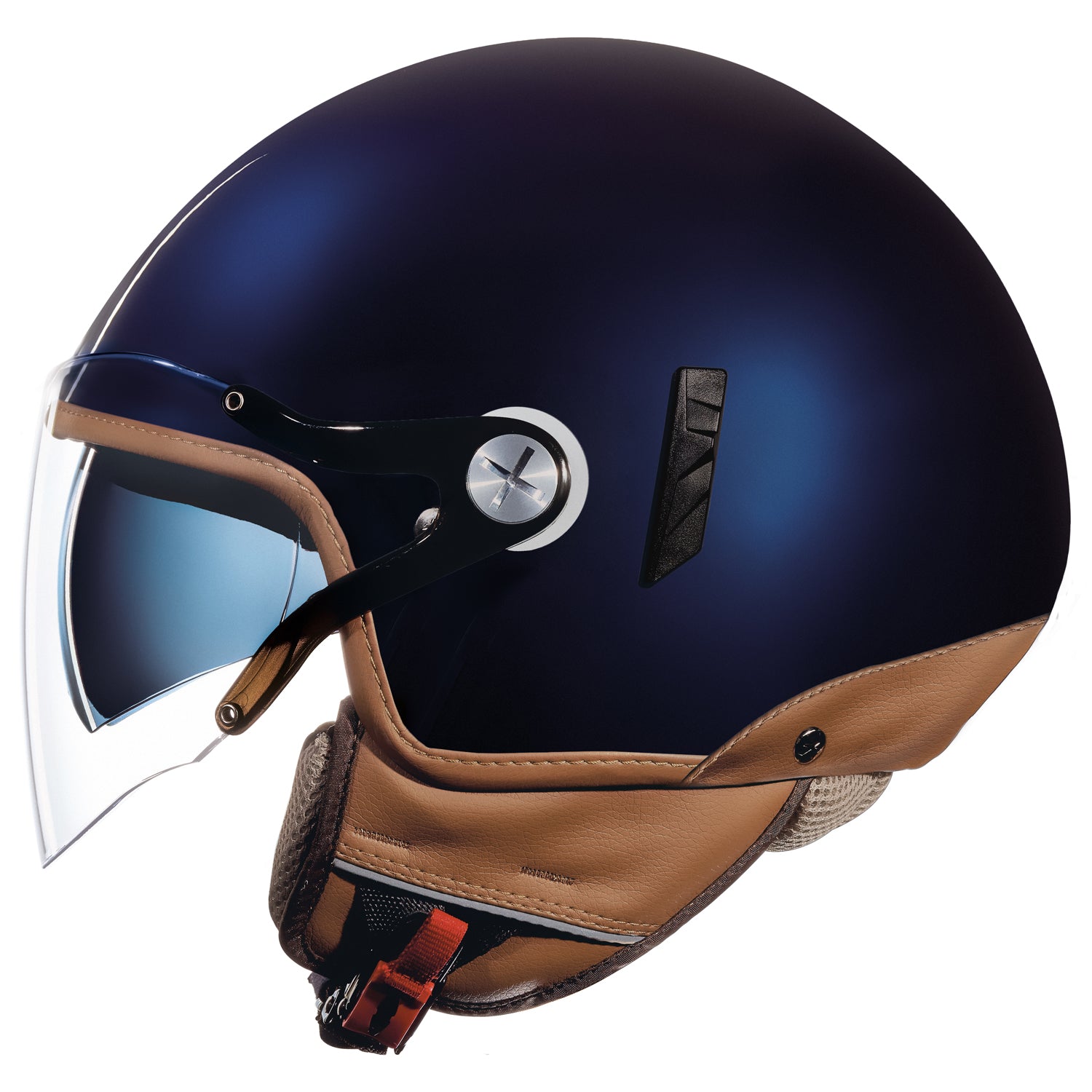 Nexx SX.60 Jazzy Matte Blue / Tan Helmet (XS-2XL) [Discontinued]